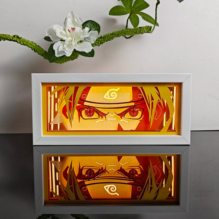 3D Anime Motion Night Light Anime Laser Lamp Box Led Light For Bedroom Desk Decor Manga Birthday Gift Table Lamps Lightbox