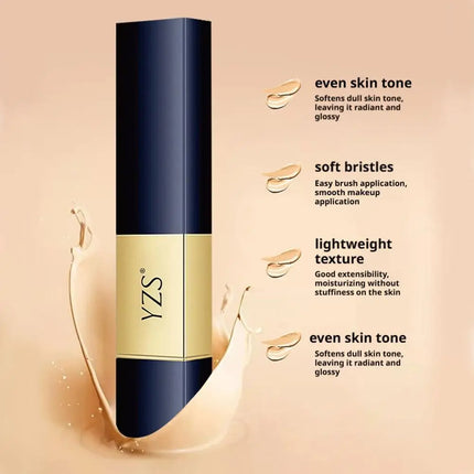 Double Ended Foundation Stick Concealer High Coverage For Blemishes Acne Scars Dual Ended Makeup Stick Lightweight Natural Look