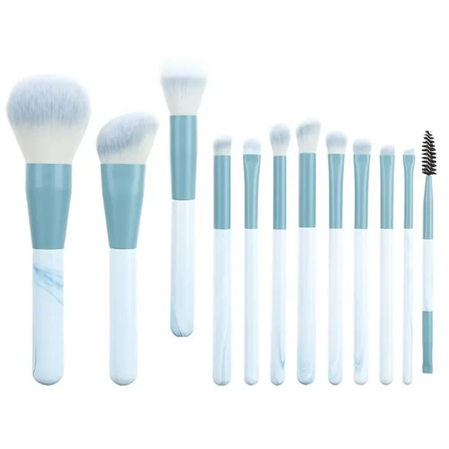 12 Professional Makeup Brush Soft Portable Makeup Brush Foundation Blush Powder Eyeshadow Concealer Blend Makeup Tools