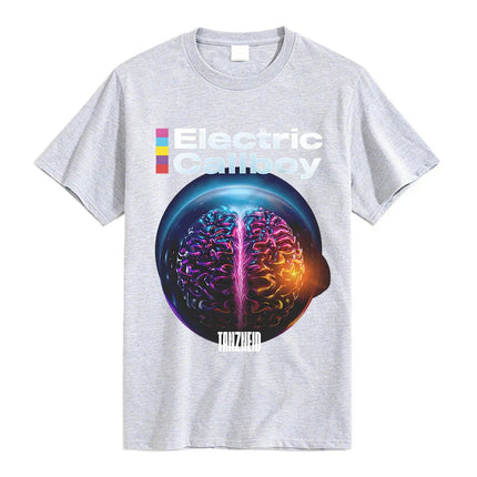Tanzneid Album Cover Shirt ELECTRIC CALLBOY Band Design T-shirt Unisex Streetwear Cotton Loose Women Men Tshirts Graphic Merch