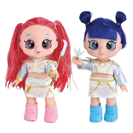 Hot Demon Hunters Fashion Doll with Purple Braids Interactive Music Doll with 5D Eyes Pet Toy Perfect Play Set Gifts for Childs