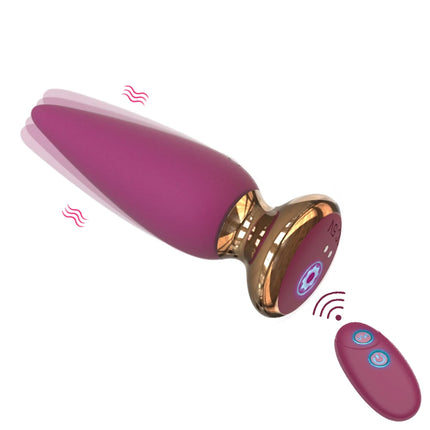 Remote Control Anal Vibrators For Women Vibrating Butt Plug Vibrator Prostate Massager Dildo G-spot Stimulate Sex Toys For Women
