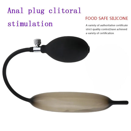Sex Toys Inflatable Expandable Penis Plug Urethra Catheter Dilator Horse Eye Stimulation Male Masturbator Penis Insert Device