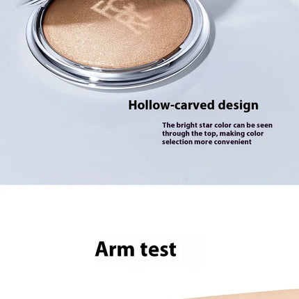 FOCALLURE Highlighter Bronzer Cream Monochrome Highgloss Giltter Long Lasting Natural Matte Concealer Contouring Makeup