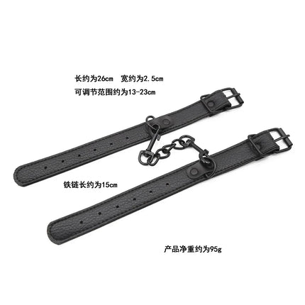 Sexual Toys Women Sexy Bracelet Adjustable PU Leather Handcuff Bondage Sex Toy Restraints Sex Bondage Exotic Accessories