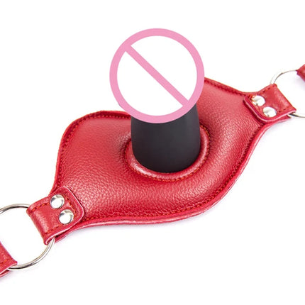 Open Mouth Dildo Gag Penis Plug Oral Sex Toys For Women Men Bdsm Bondage Restraints Adult Games Sexyshop Couple Erotic Products