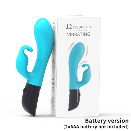 12 Modes Vagina Rabbit Vibrator for Women G-Spot Vibrator Clitoris Stimulator Female Masturbation Adult Goods Sex Toy for Women