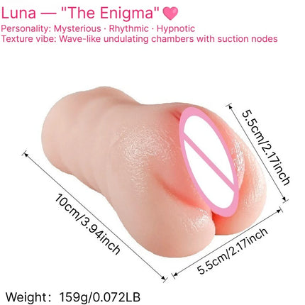 2in1 Realistic Textured 3D Tight Sleeve Pussy Pocket Silicone Sex Doll Sex Toys for Men Artificial Vagina Pussy Male Masturbator