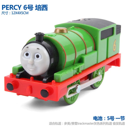 NO BOX 1:43 Thomas And Friend Alloy Magnetic Train Track Locomotive Toby Emily Petcy Duck Train Model Boy Educational toy Gift