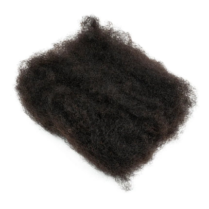 22 inch Brown Blonde QVR Afro Kinky Bulk Hair No Attachment Afro Curly Bulk Human Hair Remy Dreadlock Natural Color Braids Hair