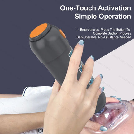 Automatic Anti Choking Suction Device Heimlich Cpr First Aid Life Saving Tool Emergency Anti Asphyxia Rescue Kit for Adults Kids
