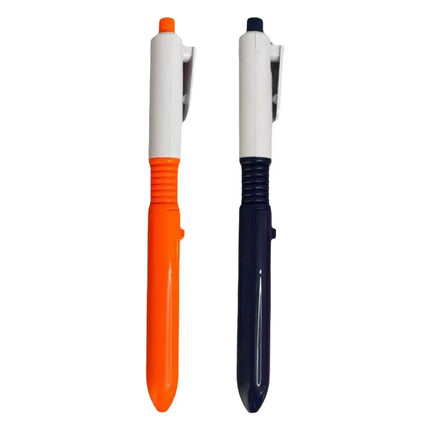 Water Gun Pen Ballpoint Pen Prank Novelty Gadgets for Kids Party Favors 2 in 1 Funny Prank Retractable Pens with Water Spray Pen