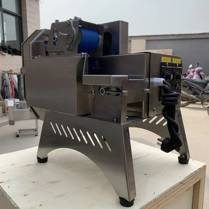 Electric Onion Chili and Chives Slicing Machine Small Electric Vegetable Cutter Cucumber Slicing Machine