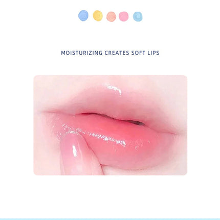 4/6/8pcs lipstick gift set, 8 kinds of fruit flavor lip gloss, base lipstick, colorless lipstick, party supplies gifts