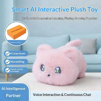 A new Generation Of intelligent Ai Sounding Plush Toys Spot Cute Plush Doll Interactive Desk Companion soft Plush Animal Friend
