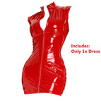 Red only dress / M