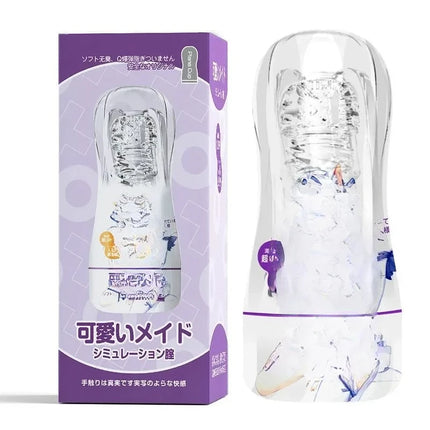 Male Masturbator Cup Vacuum Pocket Cup for Adults Sex Toys18 Soft Pussy Masturbation Transparent Vagina Goods Endurance Exercise