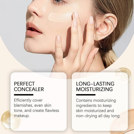 4-in-1 Bionic Discoloration Concealer Foundation Make-up Moisturizing Repair Skin Moisturizing Primer All Skin Tone Makeup
