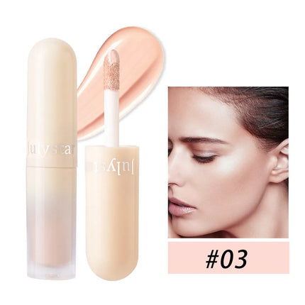 Waterproof Liquid Concealer Oil-control Lasting Cover Dark Circle Tattoo Acne Natural Full Coverage Lightweight Concealer Makeup