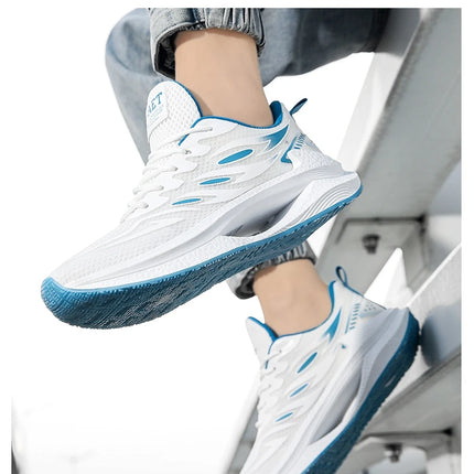 Men's Breathable Sports Shoes Spring New Mesh Casual Fashion Versatile Trendy Men's Shoes Summer Running Shoes Suitable for Outdoor Sports