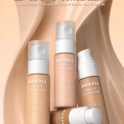 Moisturizing foundation, concealer, waterproof face makeup base, suitable for women's makeup, Halloween gift