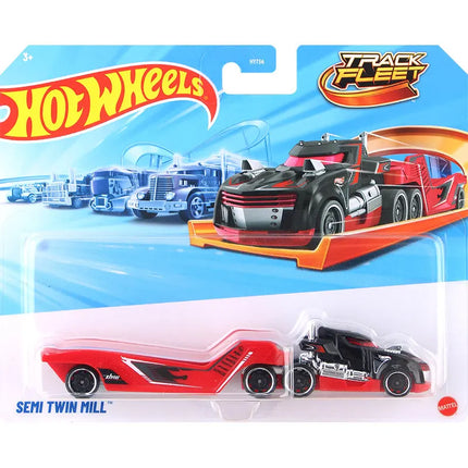 Hot Wheels Car TRACK FLEET Volvo 240 Drift Camper Chevy Silverado Driftcation 1/64 Metal Die-cast Model Toy HYT56