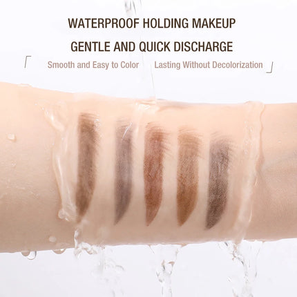 Kemelo Eyebrow Pencil Very Fine Waterproof, Sweat Proof Lasting Without Decolorization Makeup Artist Special Root Clear