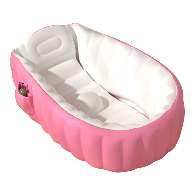 1PC Inflatable Baby, Portable Kid Infant Toddler Thick Soft Cushion Air Swimming Pool Central Seat