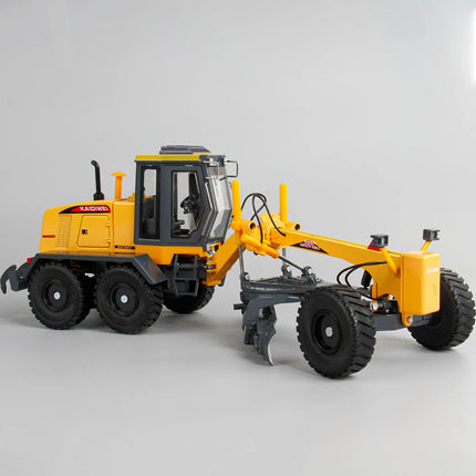 1/35 Paver Grader Engineering Vehicle Car Toy For Children Diecast Miniature Metal Alloy Model Collection Gift For Boys Kid