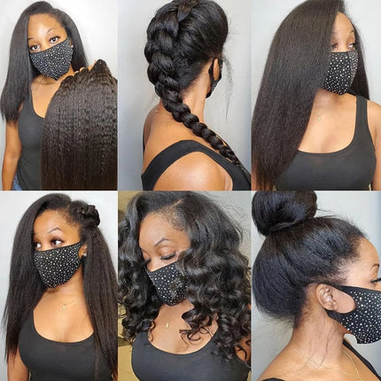 Yaki Straight 4x4 5x5 Lace Closure Human Hair Kinky Curly 4x4 5x5 Lace Cloure Brazilian Virgin Hair Natural Color for Women