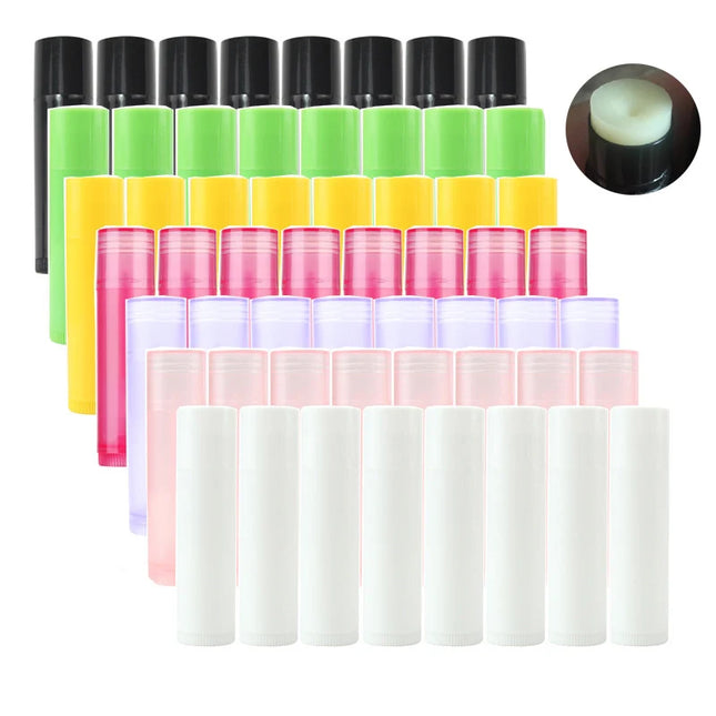 10/100pcs  Empty Lip Gloss Tubes Empty Cosmetic Containers Lipstick Jars Balm Tub Portable Travel Makeup Tools 5ml 5g