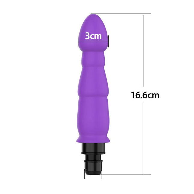 Massage Gun Heads Accessories Vibration Dildo Penis Sex Adult Toys Silicone VIBRAT Head for Fascia Gun Percussion Vibrators