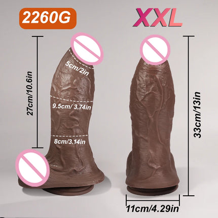 Huge Thick Dildo for Women G-Spot Realistic Dildo Masturbator Big Dick Vibrator Anal Penis Dildo Adult Sex Toy Supplies