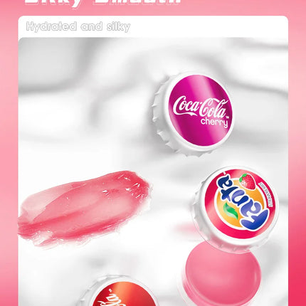 LiP SMACKER x Coca-Cola Classic Bottle Cap Lip Balm - Deep Hydration, Autumn & Winter Use, Exfoliates Dead Skin
