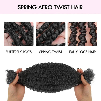 Kinky Twist Crochet Braiding Hair 100% Human hair Bundles 22Inch Sleek Curly Human Hair Bulks QVR 1 PCS Afro Kinky V Bulk Hair