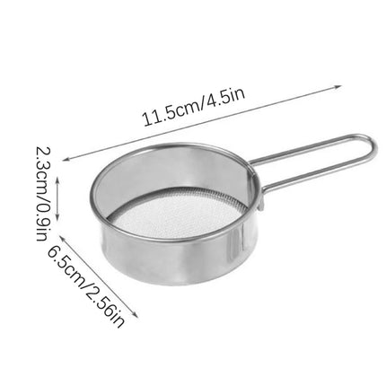 Cooking Sieve For Flour Tea Pasta Strainer Tamis Flours Mesh Rice Pastry Utensil Fine Mesh Cooking Sieve Kitchen Tamis Utensil