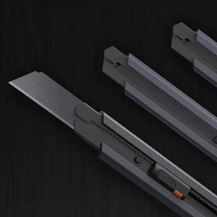 New Portable Mini Utility Knife Carbon Steel Blade Safety Lock Stretch Pocket Professional Paper Cutter Multifunction Tools Set