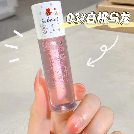 3pcs Moisturizing Lip Oil, Nourishing Brightening Lip Oil Style Care Lip Oil Moisturizing Hydrating Lip Balm,  Lip Moisturizer