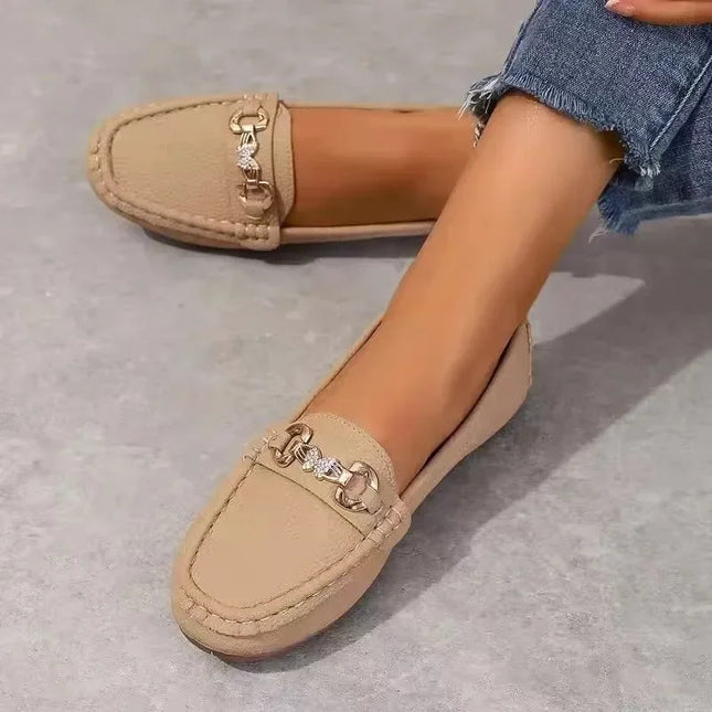 2025 New Women Flats Spring Autumn Casual Slip on Mary Jane Shoes Fashion Sneakers Women Round Toe Solid Soft Sole Flat Loafers