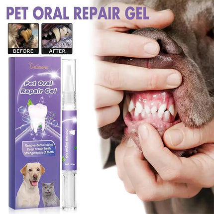 Pet Teeth Clean Supplies Pet Oral Repair Gel Pet Oral Care Spray Bad Breath Remover Teeth Cleaning Freshener Oral Deodorant
