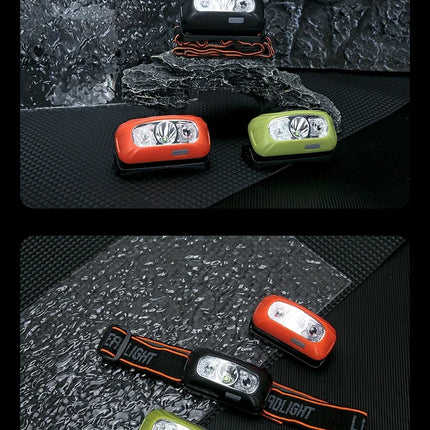 Strong Light Headlamp Portable LED Sensor Headlamp USB-C Rechargeable Head Flashlight Outdoor Camping Fishing Emergency Lantern