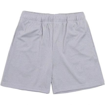 2026 Summer Mesh New Muscle Fitness Quick Drying Breathable Shorts Casual Sports Solid Color No Logo Basketball Shorts