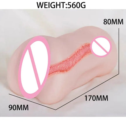 Sex Toys for Men Vagina Male Masturbators Cup Real Pussy Real Vagina Sextoys Silicone Adult Product 3D Realistic Masturbator