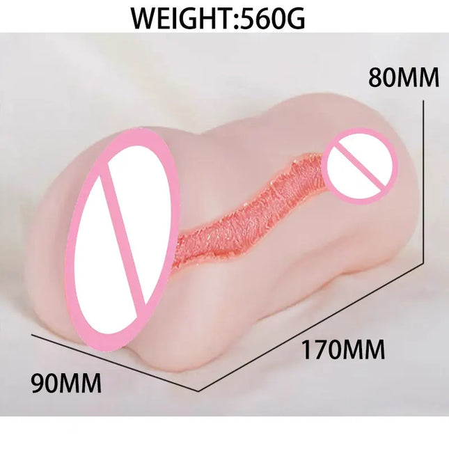 Sex Toys for Men Vagina Male Masturbators Cup Real Pussy Real Vagina Sextoys Silicone Adult Product 3D Realistic Masturbator