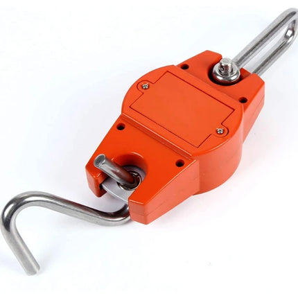 300kg Crane Scale Electronic Stainless Steel Industrial Heavy Duty Hook Scales Digital LCD Hanging Loop Weight Balance kg/lb/N