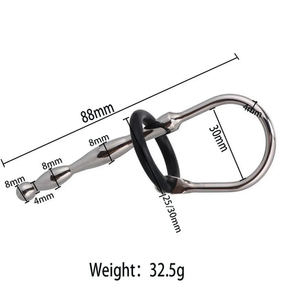 Male Masterbator Anal Sounds Urethral Dilators Catheters Stainless Steel Penis Plug Male Chastity Sex Toys for Men Erotic Sex