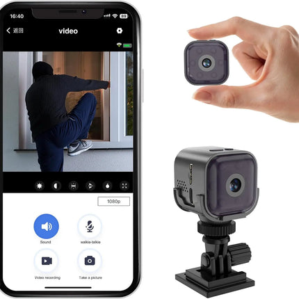 HD 1080P Camera Motion Detection Surveillance Camera Wireless Night Vision Pro Cam 960mAh for Indoor Outdoor Home Office