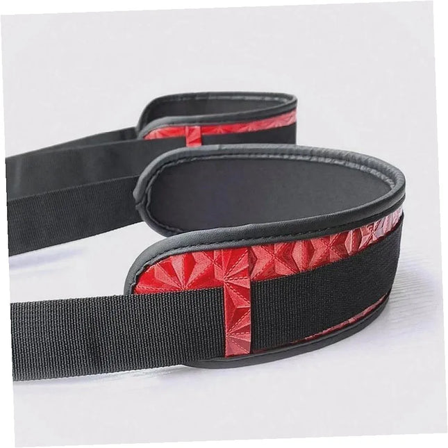 BDSM Bondage Kit With Collar Leash Handcuffs Ankle Cuffs Whip Blindfold Fetish Rope Adult Games Sex Toys