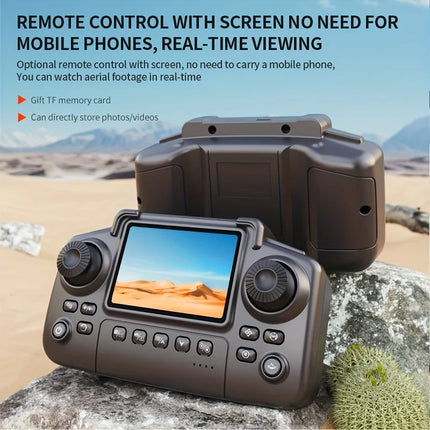 The Upgraded 2026 E99PRO MAX Drone Features Dual 8K Cameras, In-Screen Remote Control, Two Batteries, One-Key Return-to-Home, A Foldable Design, USB Charging, Wi-Fi Connectivity, and Flight Gaming Capabilities. This Drone Is