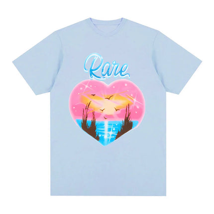 RARE ALBUM COVER TEE Selena Gomez Fashion Vintage New 100% Cotton T-Shirts Top Goth Grunge O-neck High Quality Female/Male T-shirt